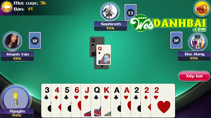 Mã code Tiến lên Miền Nam Zingplay