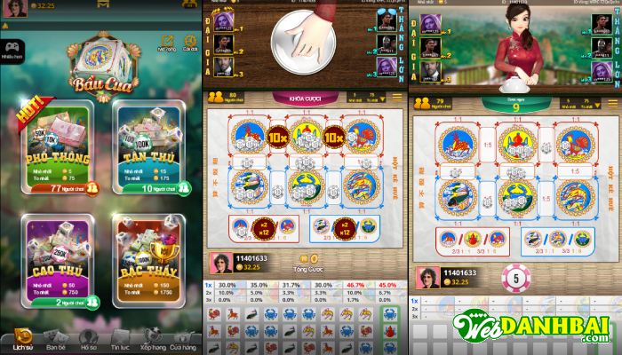quy luật game bầu cua